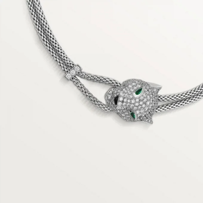 Collana Panthere De Cartier, pavé