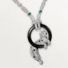 Collana Panthere De Cartier, pavé