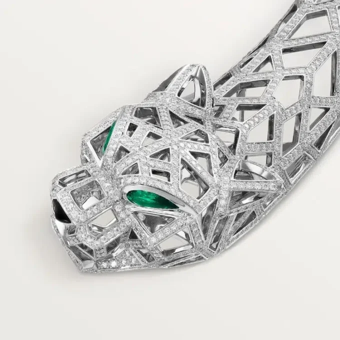 Collana Panthere De Cartier, pavé