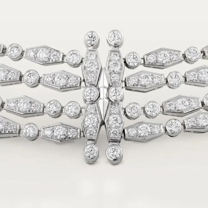 Collana Pluie De Cartier, diamanti