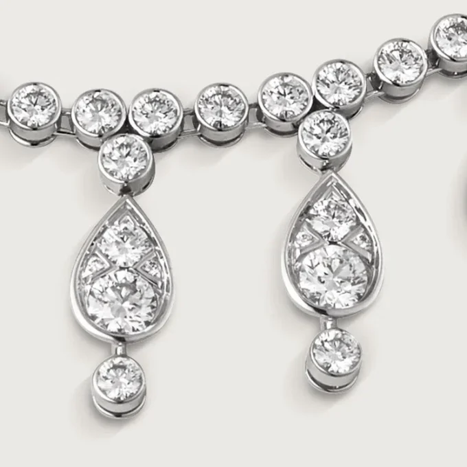 Collana Pluie De Cartier, diamanti