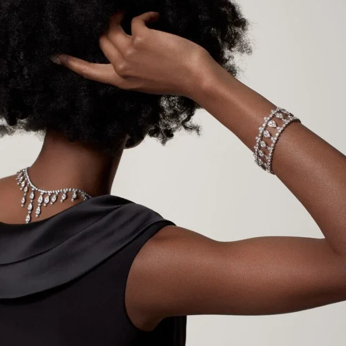 Collana Pluie De Cartier, diamanti
