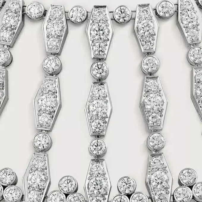 Collana Pluie De Cartier, diamanti