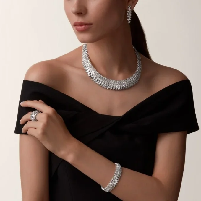 Collana Reflection De Cartier, diamanti