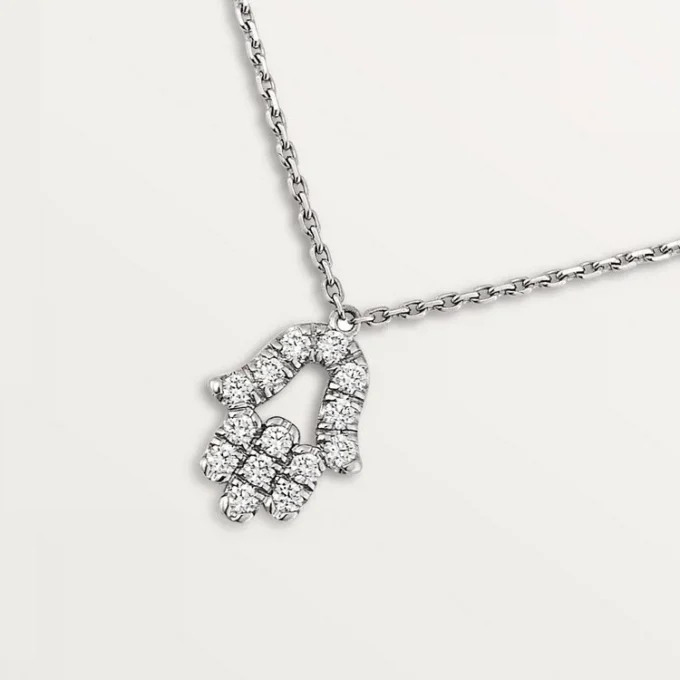 Collana Symbol – Oro bianco, diamanti – Cartier