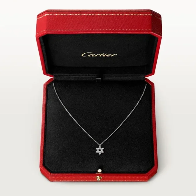 Collana Symbol – Oro bianco, diamanti – Cartier