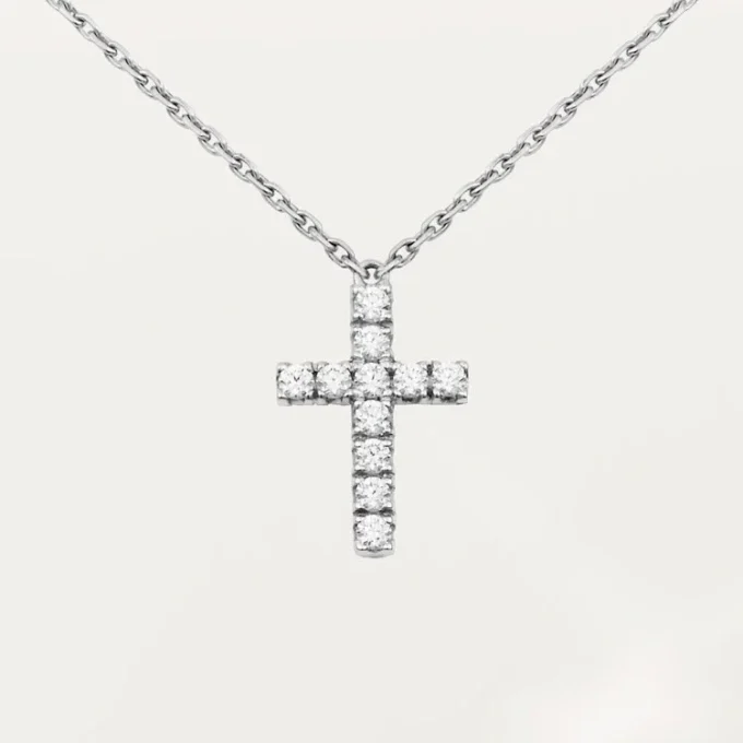 Collana Symbols – Oro bianco, diamanti – Cartier