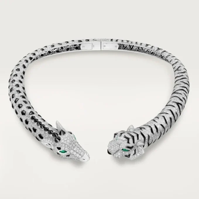 Collana Torque Indomptables De Cartier, pavé