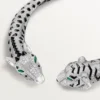 Collana Torque Indomptables De Cartier, pavé