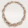 Collana Trinity, a forma di cuscino, modello extra-large