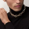 Collana Trinity, a forma di cuscino, modello extra-large