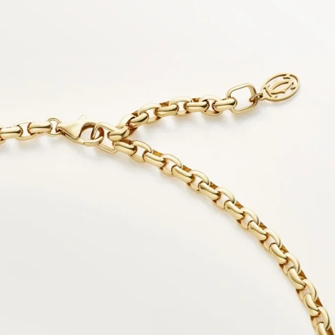 Collana Trinity, a forma di cuscino, modello medio