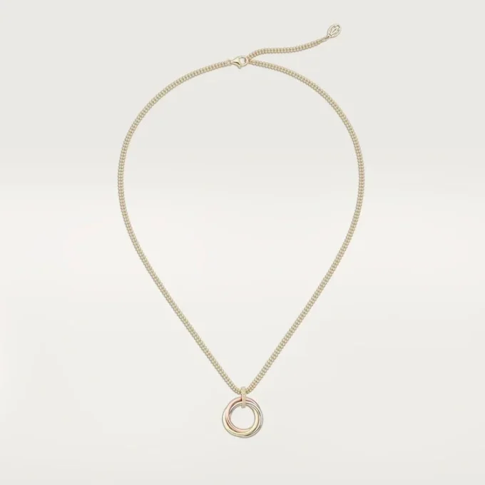 Collana Trinity con diamanti in oro tricolore | Cartier Us
