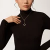 Collana Trinity, diamanti