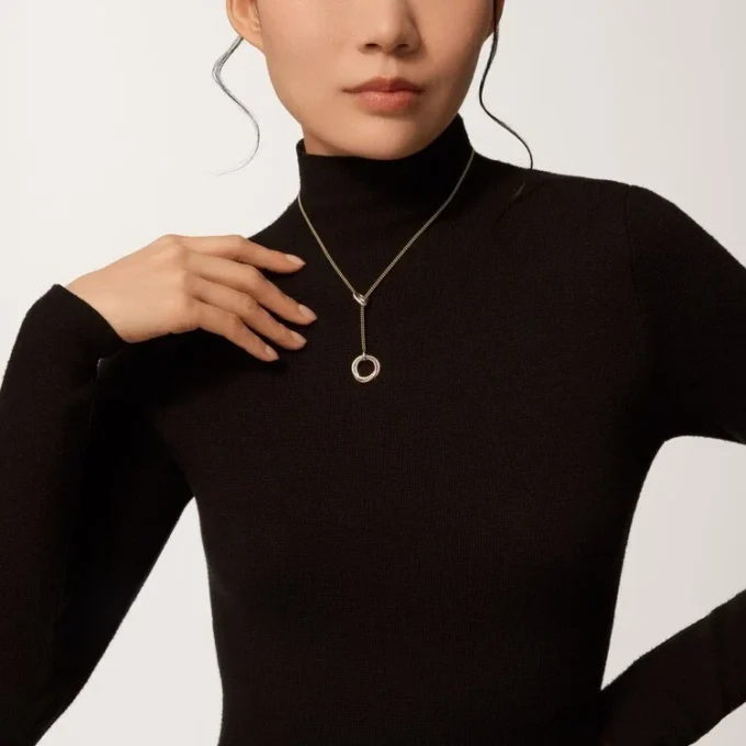 Collana Trinity, diamanti
