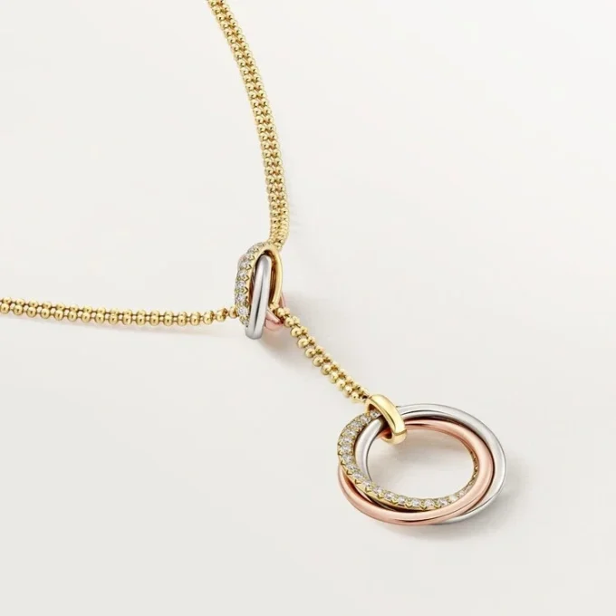 Collana Trinity, diamanti