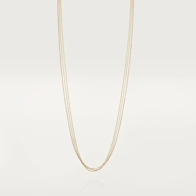 Collana Trinity – Oro bianco, oro giallo, oro rosa – Cartier
