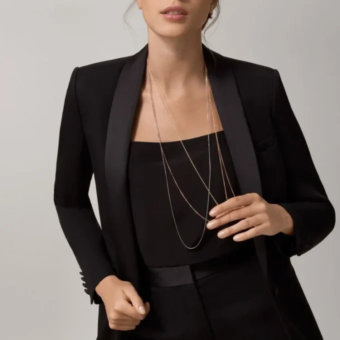 Collana Trinity – Oro bianco, oro giallo, oro rosa – Cartier