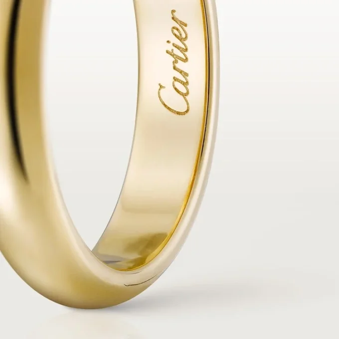 Fede nuziale 1895 – Oro giallo – Cartier