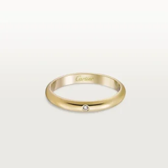 Fede nuziale 1895 – Oro giallo, diamanti – Cartier
