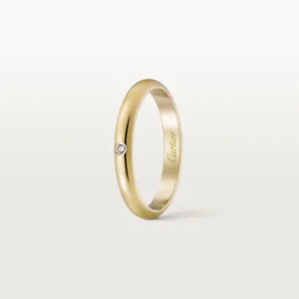 Fede nuziale 1895 – Oro giallo, diamanti – Cartier