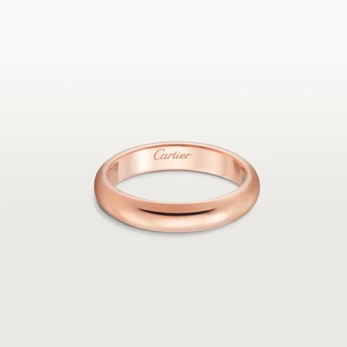 Fede nuziale 1895 – Oro rosa – Cartier