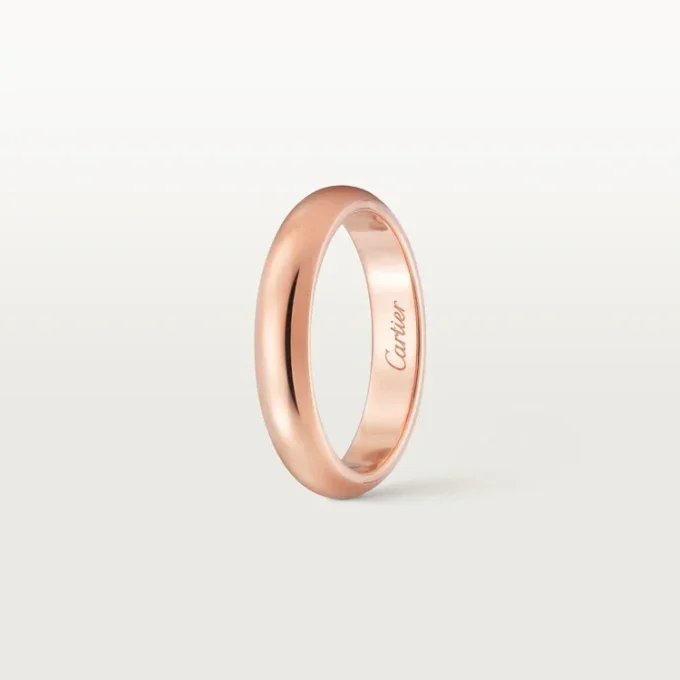 Fede nuziale 1895 – Oro rosa – Cartier