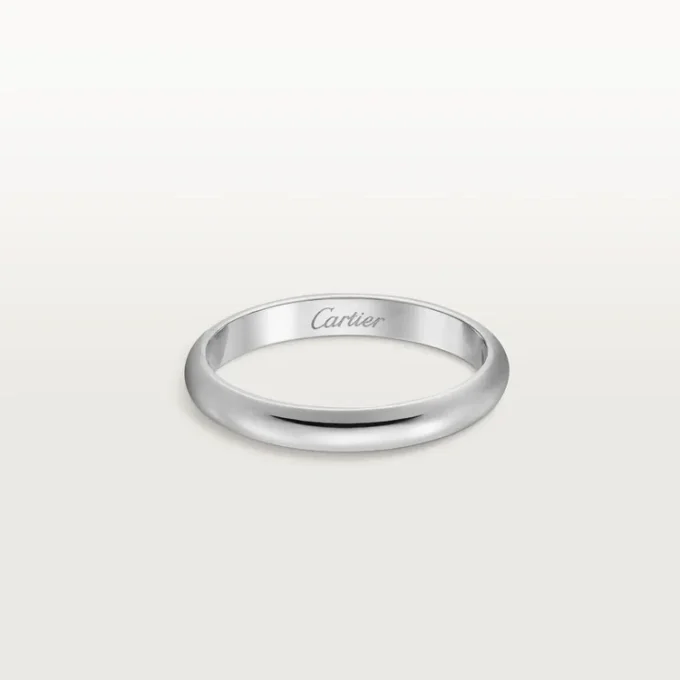 Fede nuziale 1895 – Platino – Cartier