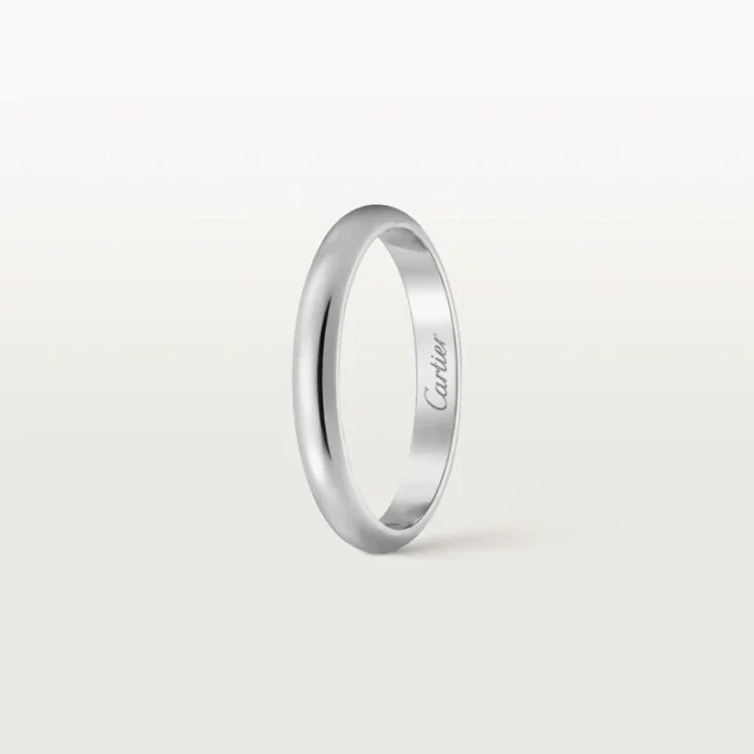 Fede nuziale 1895 – Platino – Cartier
