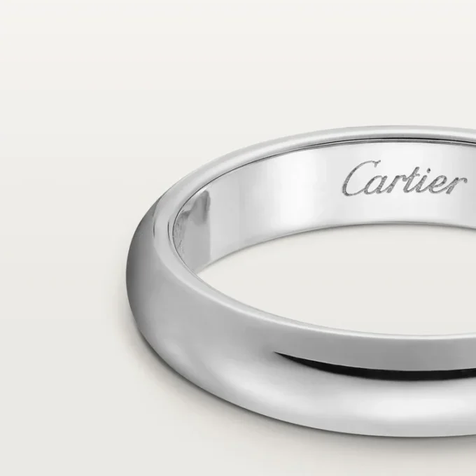 Fede nuziale 1895 – Platino – Cartier