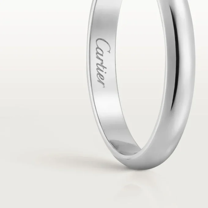 Fede nuziale 1895 – Platino – Cartier