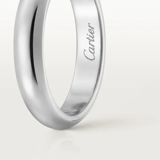 Fede nuziale 1895 – Platino – Cartier