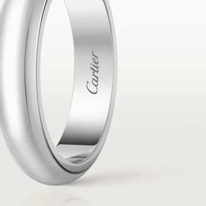 Fede nuziale 1895 – Platino – Cartier