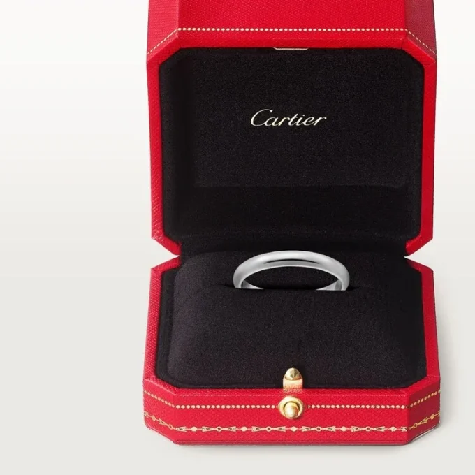 Fede nuziale 1895 – Platino – Cartier