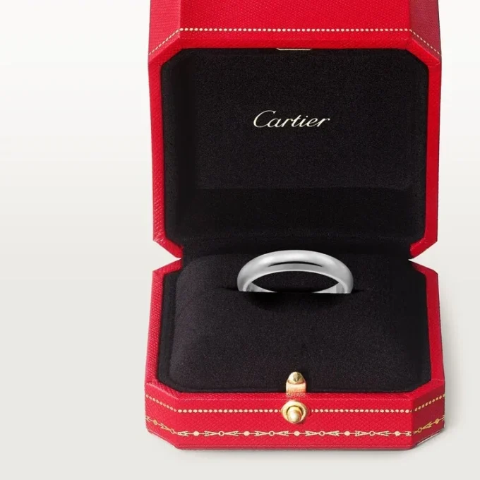Fede nuziale 1895 – Platino – Cartier