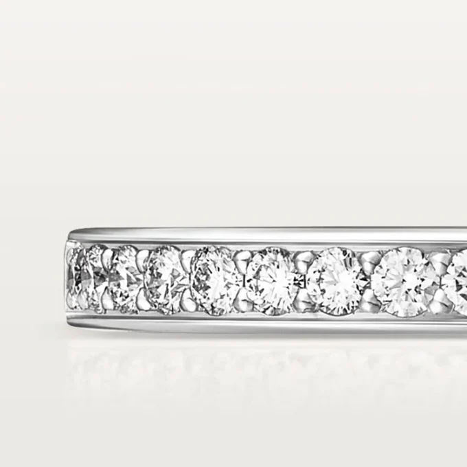 Fede nuziale 1895 – Platino, Diamanti – Cartier