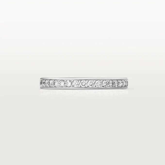 Fede nuziale 1895 – Platino, Diamanti – Cartier