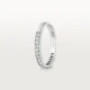 Fede nuziale 1895 – Platino, Diamanti – Cartier