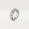 Fede nuziale Broderie De Cartier – Oro bianco, diamanti – Cartier