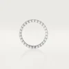 Fede nuziale Broderie De Cartier – Oro bianco, diamanti – Cartier