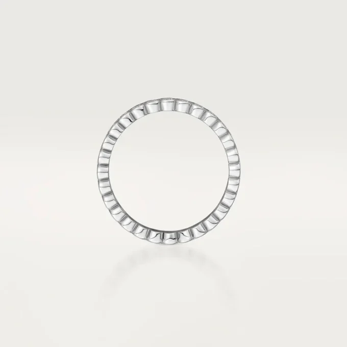 Fede nuziale Broderie De Cartier – Oro bianco, diamanti – Cartier