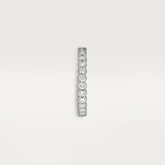 Fede nuziale Broderie De Cartier – Oro bianco, diamanti – Cartier