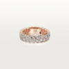 Fede nuziale Broderie De Cartier – Oro rosa, diamanti – Cartier