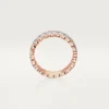 Fede nuziale Broderie De Cartier – Oro rosa, diamanti – Cartier