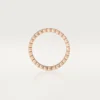 Fede nuziale Broderie De Cartier – Oro rosa, diamanti – Cartier
