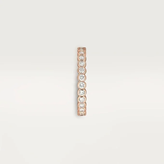 Fede nuziale Broderie De Cartier – Oro rosa, diamanti – Cartier