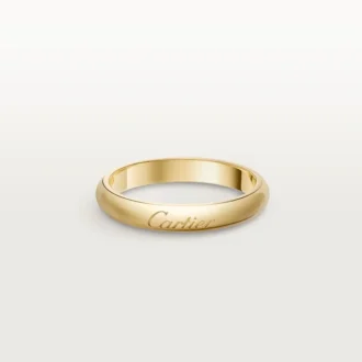 Fede nuziale C De Cartier, larghezza 3 mm