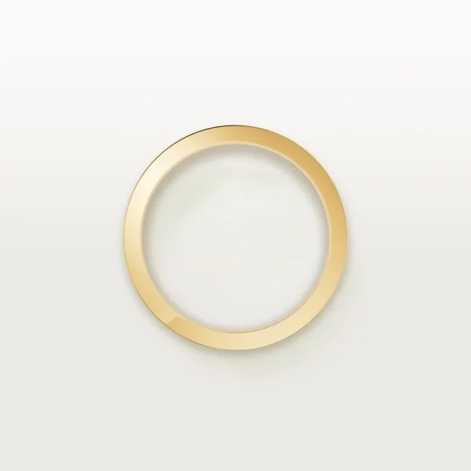 Fede nuziale C De Cartier, larghezza 3 mm, 1 diamante