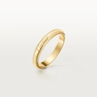 Fede nuziale C De Cartier, larghezza 3 mm