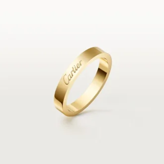 Fede nuziale C De Cartier, larghezza 3 mm